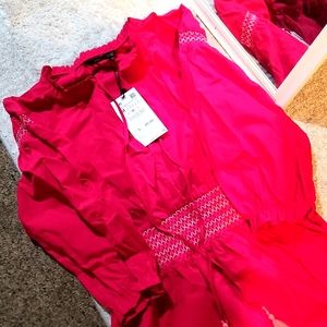 Pink women's dress size m